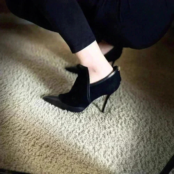 Salvatore Ferragamo Nume Glass Acm Boots - Picture 1 of 14